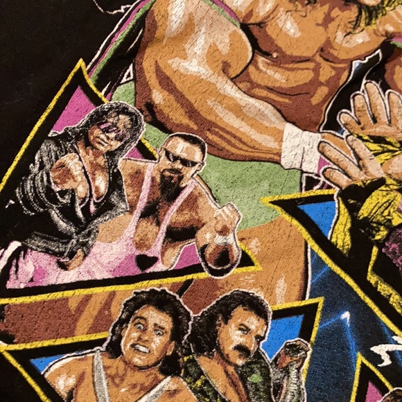 Wrestlemania chippy graphic tee. All the stars. - Picture 3 of 9